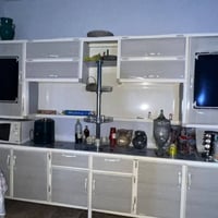 كاونتر ٣قطع • سنك مرمر • استعمال شهرين