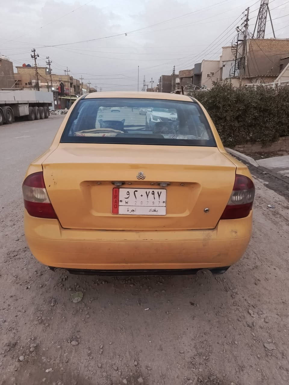 سلام عليكم طيبة موديل 2014 رقم بغداد تحويل مباشر مصفرة هيئة وغرامات سيارة حلوة جاهزة حدادية كير محرك تبريد نقص بس غاز سعر 35 وترهم قسط إذا مقدمة زينة مكاني بغداد ***********
