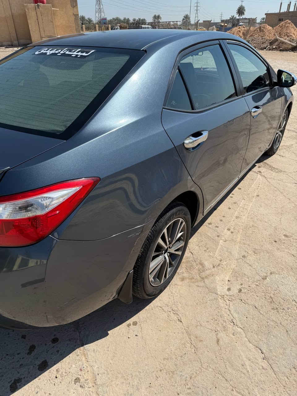 كورلا فئة S
موديل 2016 
وارد امريكي 
كير رياضي 
تحكمات ستيرن 
شفتات سرعه 
مانع انزلاق 
اشاير جانبيه بل مري 
فتحة سلايت روف سقف
ضرر بابين تبديل ليبل مكان لحادث 
وباب خلف صدر بيه بارد 
شاشه كبيره 
مكينه 1800 
سياره خير من الله 
مراوس ب النترا 20 او حسب القناعه 
*********** كربلاء, العراق
