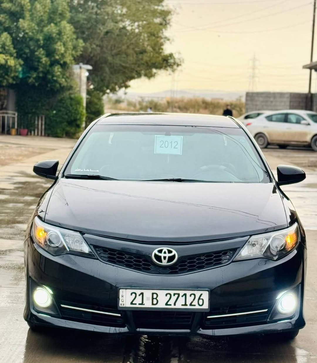 السلام عليكم
كامري وارد 2012 SE للبيع فقط
للاستفسار ***********
#السعر113 
صوره السونار مرفق وياالصور
موصفاته
تحكم استيرن
كامره 
حساسات
كوشنات جلد + كهرباء
لايتات + بلجكتور زينون
تبريد تدفئه شغال
كهربائيات كله شغال
شاشه ايباد
حساس 
سنويه لحد 2029
رقم سليمانيه جديد
شرط تحويل + غرامه
مكان سياره ديالى / خانقين
