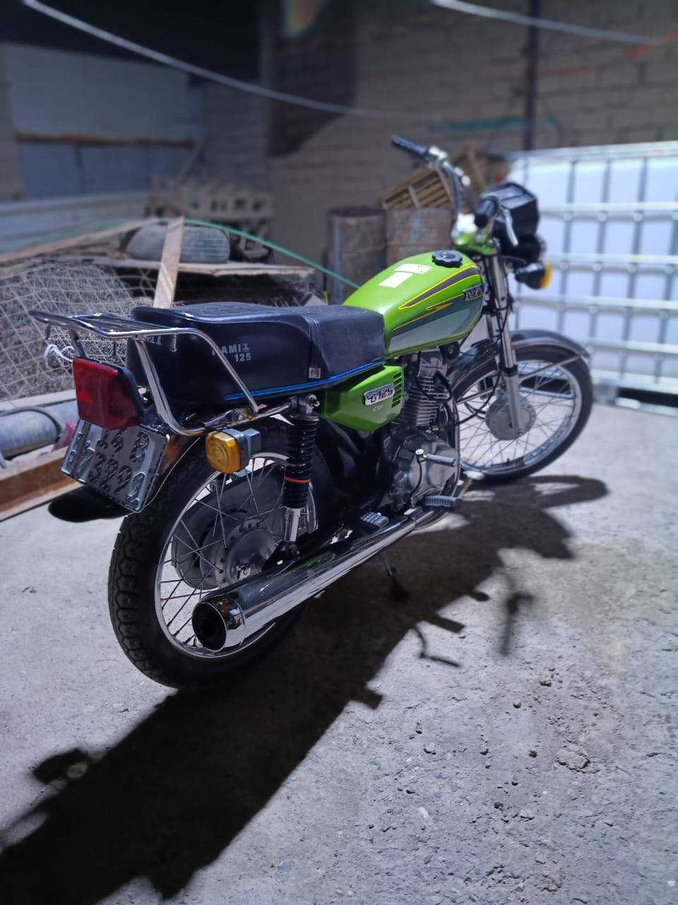 سلام وعليكم (دراجه لبيع ما بيها ايشي كفاله عامه الله شاهد عليه دراجه صار شهر متروكه ولا طالع بيها سعرها 1550بيعا مجال بسيط  رقمه وسنويه دراجه(شرط تحويل ثاني يوم احول شوكت متريد احول(رقمي(***********(بكان بصره معقل
