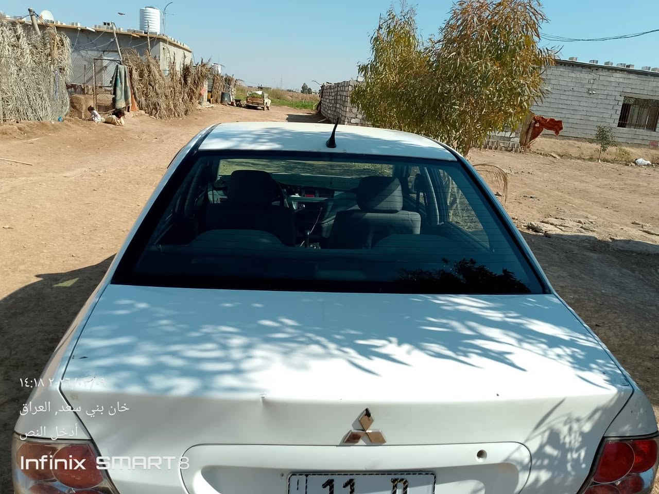 السلام عليكم لانسر للبيع موديل 2011  سياره بيه خيط بخار المكان بغداد الزعفرانيه السعر 80 اوبيه مجال الرقم ***********
