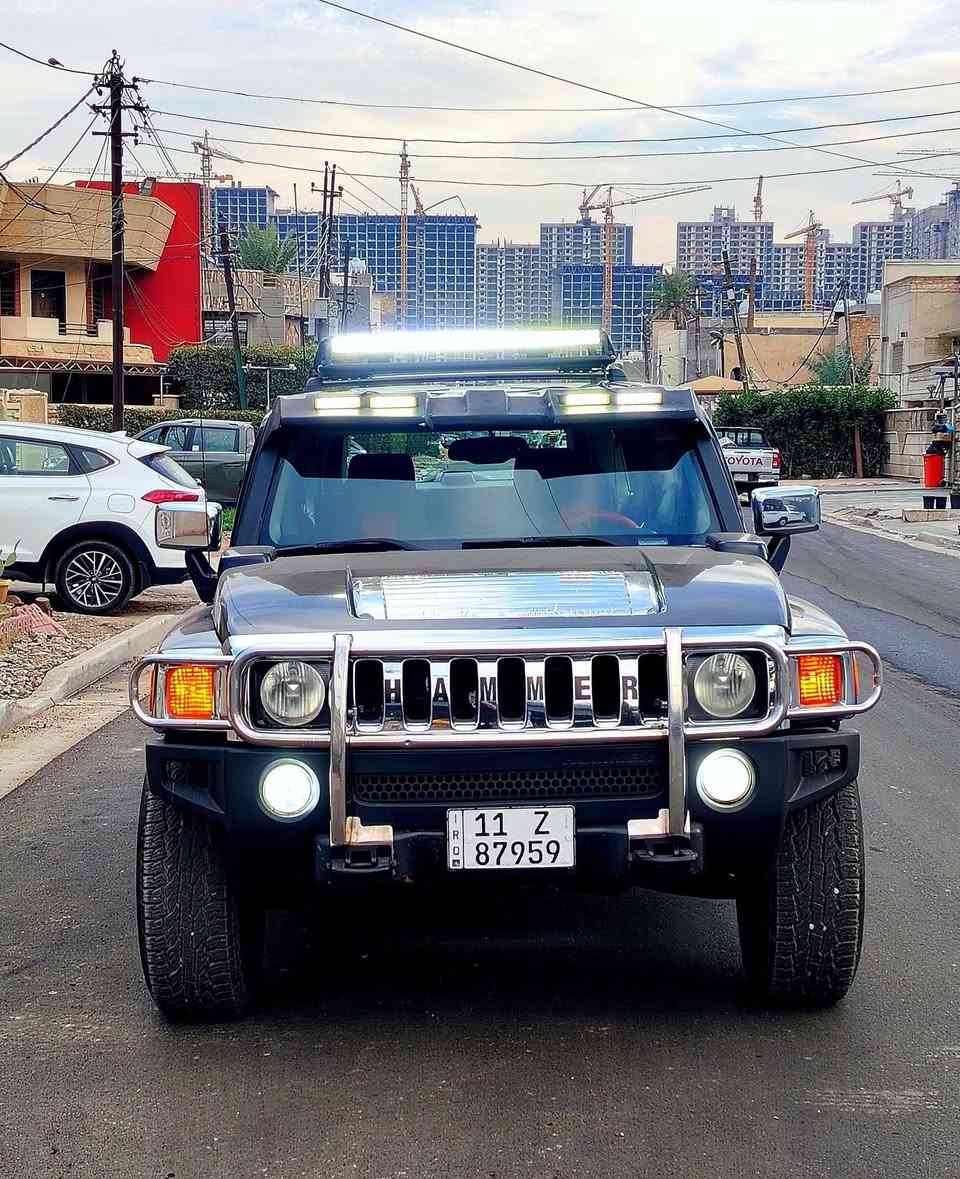 من رخصةالادمن همر h3  موديل 2008مكينه  3700المرغوب سايره كلين كير مكينه خير من الله سياره مزوده من عده الفتحه رقم بغداد تحويل مباشر مكان سياره بغداد الغزاليه للبيع أو المراوس السعر 130$وبيها مجال الطيبين الاتصال ***********
