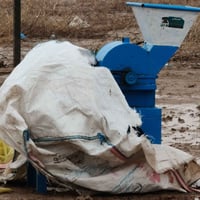 جاروشة • ماطور 15 حصان • تجريش حبوب