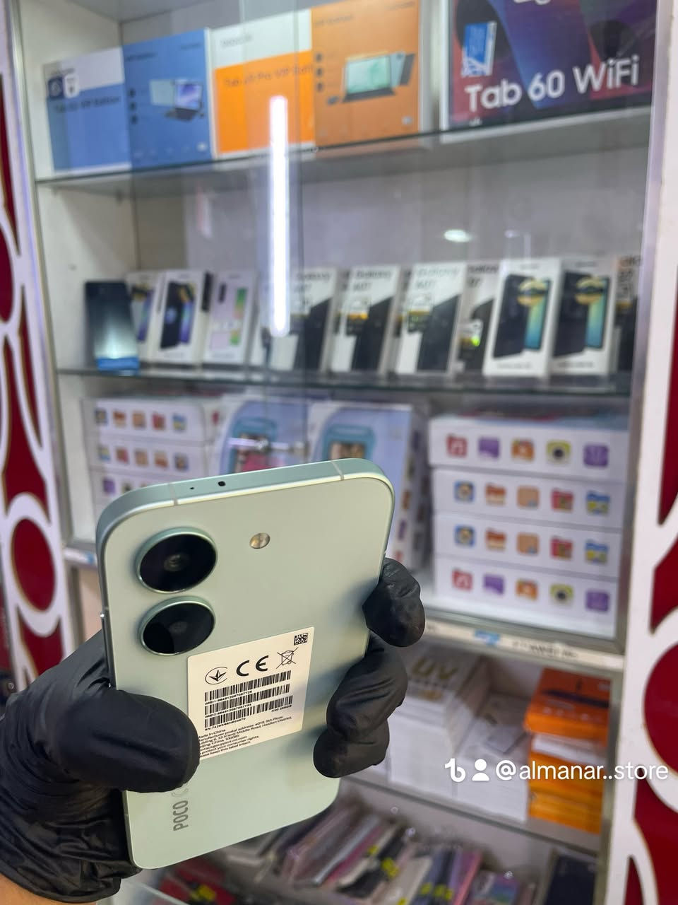 🔥 POCO X8 Pro — وحش الأداء والألعاب اللي الكل ينتظره! 🔥

✨ المنار للموبايل ✨

🚀 القوة وصلت… هاتف POCO X8 Pro 🚀

إذا تريد هاتف يطير بالألعاب ويعطيك تجربة فخمة بكل استخدام… فهذا الجهاز معمول للأبطال 🎮🔥

✨ أهم المواصفات:
📱 شاشة AMOLED بدقة 1.5K وتردد 120Hz — ألوان خرافية وسلاسة رهيبة 🔥
⚙️ معالج Dimensity 8500 Ultra — أداء ناري للألعاب والتطبيقات الثقيلة 💪
🎮 يشغل الألعاب بإعدادات عالية وفريمات ثابتة
📸 كاميرا 50MP مع OIS — صور احترافية وثبات ممتاز 📷
🤳 كاميرا أمامية 20MP
🔋 بطارية عملاقة 6500mAh — استخدام طويل جدًا بدون قلق 🔥
⚡ شحن سريع 100W — شحن خارق خلال دقائق ⚡
🔊 سماعات ستيريو بصوت قوي ونقي
💾 تخزين سريع ورام قوي لأقصى سرعة 🚀
💧 مقاوم للماء والغبار IP68

💥 هاتف مثالي للألعاب، التصوير، والاستخدام الثقيل بكل قوة

⏳ الكمية محدودة
🔥 أسرع قبل النفاد!

📍 العنوان:
ذي قار / شطرة / شارع الأطباء / مقابل مول الاروان

📞 للحجز والاستفسار:
***********
***********

💎 المنار للموبايل — عنوان الثقة والأسعار المناسبة 💎

#POCOX8Pro #POCO #شاومي #GamingPhone #ألعاب هواتف المنار_للموبايل شطرة ذي_قار موبايلات عروض
