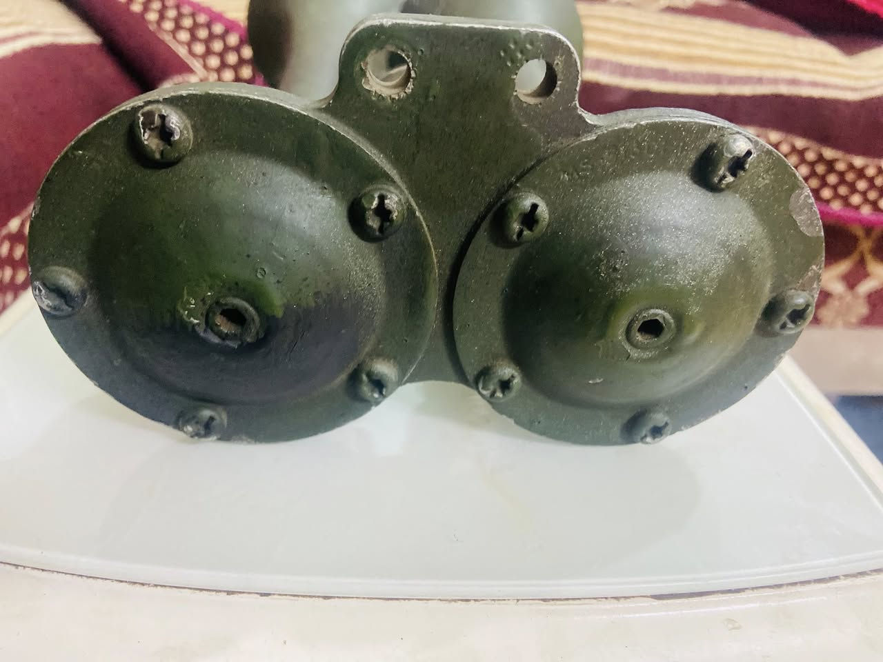 سلام عليكم
‏هورن  براد أمريكي ￼ أصلي 
‏الراغب بالشراء 
‏***********
‏السعر  ٣٠٠ الف وبي  مجال
 بغداد حي أور ￼
