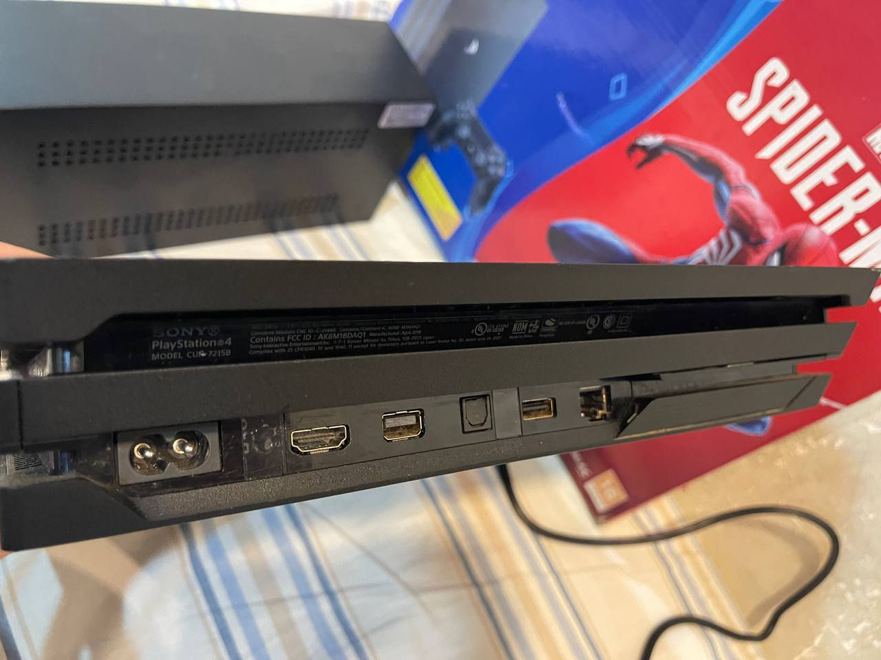 سلام عليكم عندي  ( بلي فور 4 بروو Pro مهكر ) ذاكرة 1 تيرا وبي 11 لعبة قويات وياا يدات ثنين وحدة الاصلية مالتة وحدة تجارية جديد لوك مثل متشوفون ممفتوح  وياا كارتونته وغراضة كاملة وهم وياا ups شحن عارضة ب 350 ⛔ ملاحضة البلي فور الPRO يصير اغلى مو العادي السلم + وياا يوبي أس سعرة 40 الف كلة المجموع يصير سعرة 350 مكاني فلوجة


**إذا كنت صاحب هذا الإعلان وتريد حذفه لأي سبب، رجاءا أرسل رسالة إلى الدعم الفني**