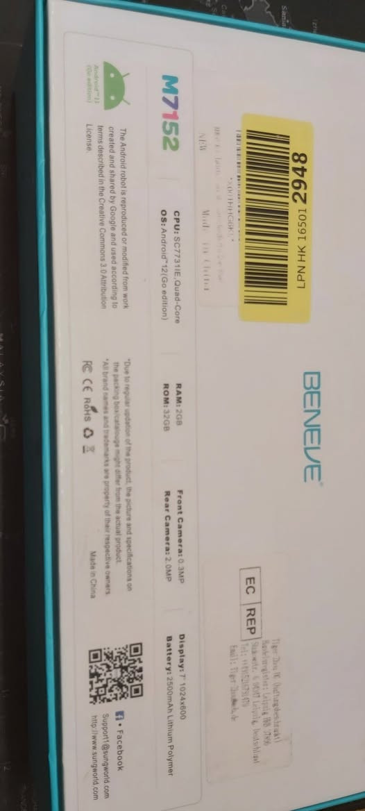 السلام عليكم
أيباد جديد بالكرتون مامستخدم كامل الملحقات


**إذا كنت صاحب هذا الإعلان وتريد حذفه لأي سبب، رجاءا أرسل رسالة إلى الدعم الفني**