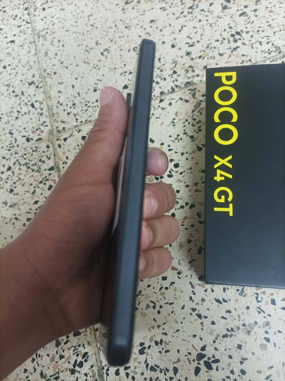 ادمن وافق 🌹
سلام عليكم 

بوكو اكس4GT

ذاكره256

رام8+8يعني 16

معالج حيل قوي. 

شاشه144هرتز

ببجي 90فريم ضمان👉

كامرات دمعه64MP

الجهاز مستخدم قليل

نضافة98 ٪

غراض كامله

شرط بدون اي عطلات ماواصل مصلح

سعره265وبي مجال 

يرهم مراوس


**إذا كنت صاحب هذا الإعلان وتريد حذفه لأي سبب، رجاءا أرسل رسالة إلى الدعم الفني**