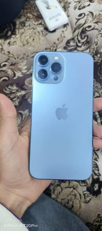 13 pro max ذاكره 128 بطاريه 85 وضع شركه شاشه امبدله gx نضافه 90% سعر 5...