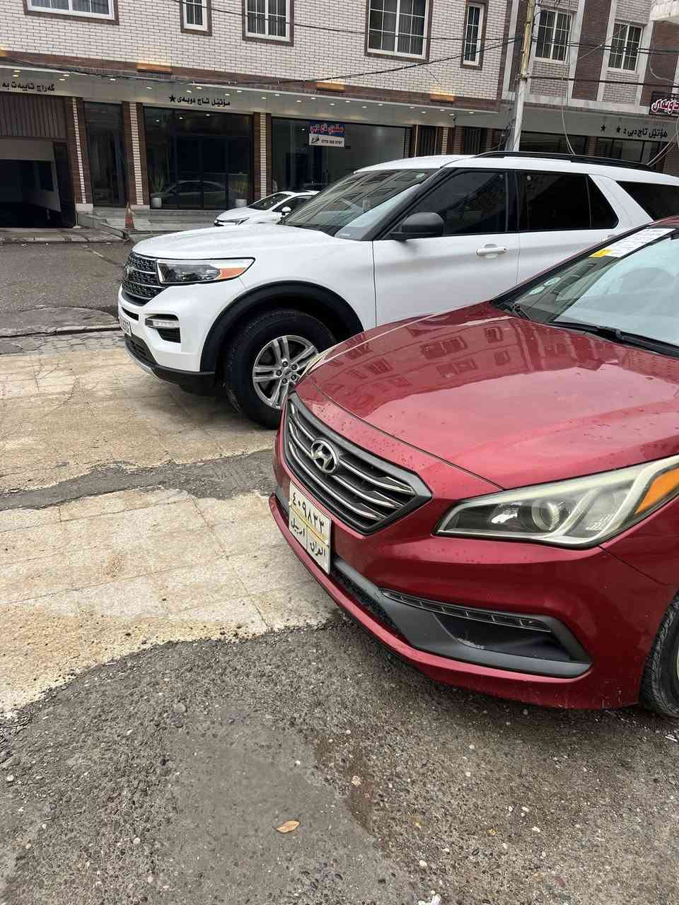 سوناتا 2015 سبورت محرك 2400 فوول مواصفات عدا الفتحه  كشنات كهرباء تدفئه تبريد   مثبت سرعه  مانع انزلاق كاميرا دواره تخم تاير حداديه  كير. مكينه. تبريد كله بشرط  
السياره بيه جانلغ وبنيد صبغ بدون دواخل بدون ارباك حادث سطحي 
السعر 117
*********** بابل المدحتيه 
تريد وكاله تريد تحويل ماكو مشكله
