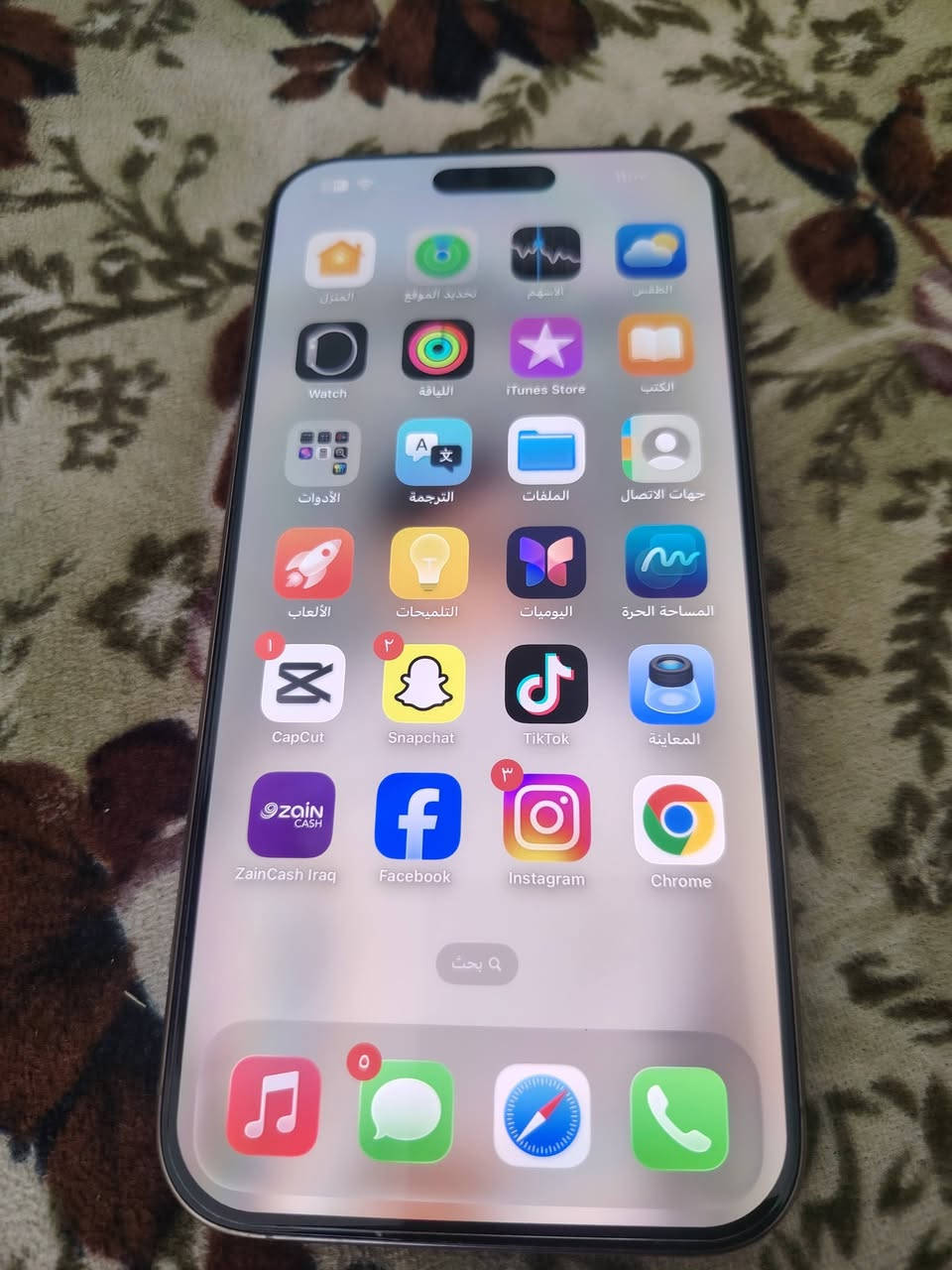ايفون 16برو  ماكس  شرق اوسط 

نضافه ميه بل ميه بطاريته 89

جهاز وتر بروو ماداخل تصليح ابد ماتلكي بي  لو شخط 

السعر 1275 بي مجال قليل  
مكاني الانبار الفلوجه


**إذا كنت صاحب هذا الإعلان وتريد حذفه لأي سبب، رجاءا أرسل رسالة إلى الدعم الفني**