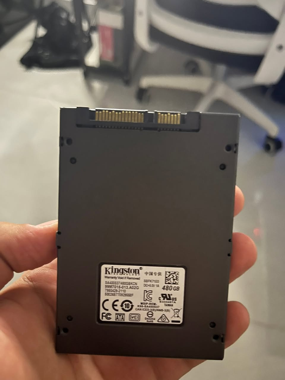 هارد ssd Kingston 480 جيجا شغال قيم واخذ


**إذا كنت صاحب هذا الإعلان وتريد حذفه لأي سبب، رجاءا أرسل رسالة إلى الدعم الفني**
