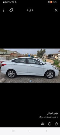 اكسنت مضلع 2014 كوري باي كوري  مكينة حجم 16  ماشيه 132 الف كم حقيقي  ف...