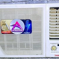 مكيف 2 طن شغال تدفئه تبريد نظيف ما مصلح بلادي شرط التبريد النوعيه تكمل...