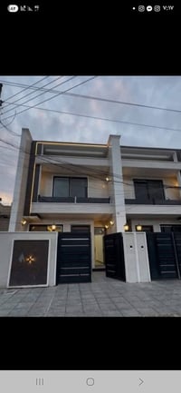 دار ١٥٠م🏠 للبيع حي الجهاد الضباط على شارع ١٥ امام الدار ساحه تشجير واج...