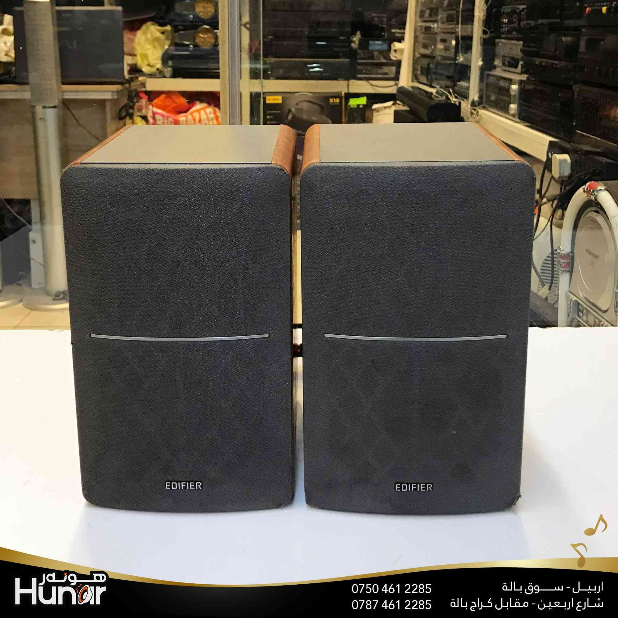 EDIFIER SPEAKER ACTIVE
MULTI MEDIA SPEAKER
MODEL:R1280T

( کوردی • عربي )

🟢توصيل موجود الي جميع المحافضات
🟡گەياندن هەیە بۆ هەموو شوێنێک

🟠مــعـرض هــونـەر
🔸للـصوتــیات(امبلیفایر• سماعة• رادیو• انتیك• مایكروفون)
🔸عــنـوان• اربیل سوق بالة • شارع اربعین
🔸مـوبایـل• ***********
                   ***********

🔵پـێـشانـگای هــونـەر
🔹بۆ ئامێری دەنگی و کارەبایی(ئیمپلیفایر• سەماعە• ڕادیۆ• مایکرۆفۆن)
🔹ناونیـشان• هەولیر • بازاری لەنگەی ٤۰م
🔹مـــۆبـایـل• 
***********
***********

•••••••••••••••••••••••••••••••••••••••••••••••••••
#iraq #kurdistan #duhok #zaxo #hawler #karbala #slemani #erbil #baghdad #kurd #kurdish #akre  #karkuk #kuwait #najaf
#amplifier #audio #subwoofer #sound #music #audiophile #bass #stereo #amplifiers #speaker #soundsystem #speakers
#اربيل #العراق #بغداد
