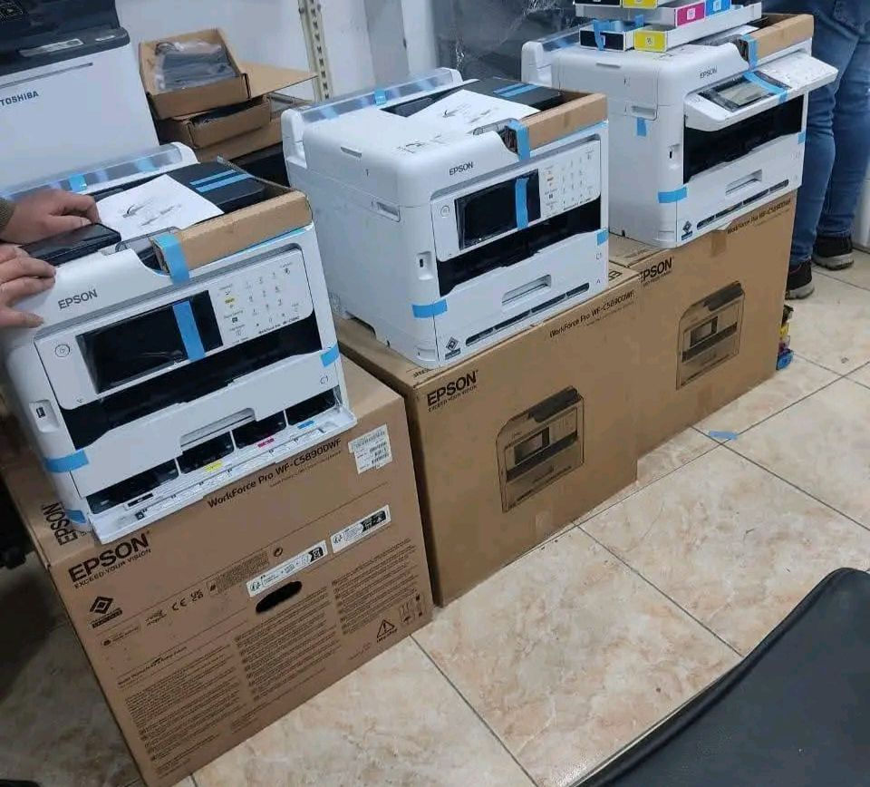 ☺️EPSON WorkForce WF-c5890😊
جديد جديد جديد 
أستنساخ - طباعة - سكنر. -فاكس 
طابعة أيبسون متطورة حديثة  تجمع المتانة وتقليل تكلفة الطباعة ..
حجم الورق A4
هيد ٤ لون 
فيدر قلاب وجهين 
ملون -عادي (أحادي اللون)
أستنساخ المستمسكات على الوجهين دوبليكس  

دقة صورة الاستنساخ دي بي آي ٦٠٠/١٢٠٠
الطباعة  طباعة ورق الفوتو (ورق الصور )
دقة عالية جداااا في طباعة الصور تصل حتى ١٢٠٠/٤٨٠٠دي بي آي
طباعة ورق المكربن (ورق الوصولات)
سرعة الطباعة ٢٤ صفحة بالدقيقة 
طباعة دوبليكس على الوجهين 
الطباعة دايركت واي فاي مباشر بدون كيبل
سكنر ارشفة. للملازم والمستمسكات 
لغة عربية


**إذا كنت صاحب هذا الإعلان وتريد حذفه لأي سبب، رجاءا أرسل رسالة إلى الدعم الفني**