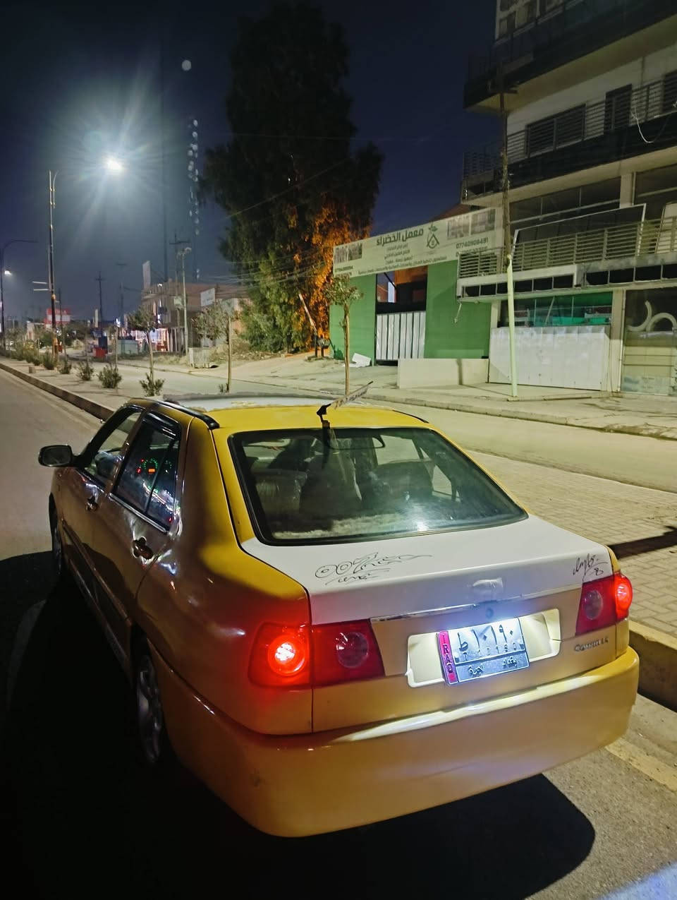 كوين موديل 2009 هيأه وغرامات صفر طختها بجاملغ الوره فقط مامسجله ع كوبون تريد وكله تريد تحويل السعر 25 وبيها مجال ***********
***********
