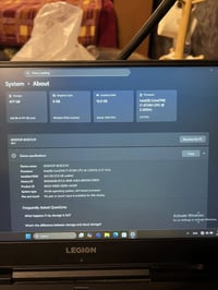 لينوفو • لابتوب جيمينج • مستعمل