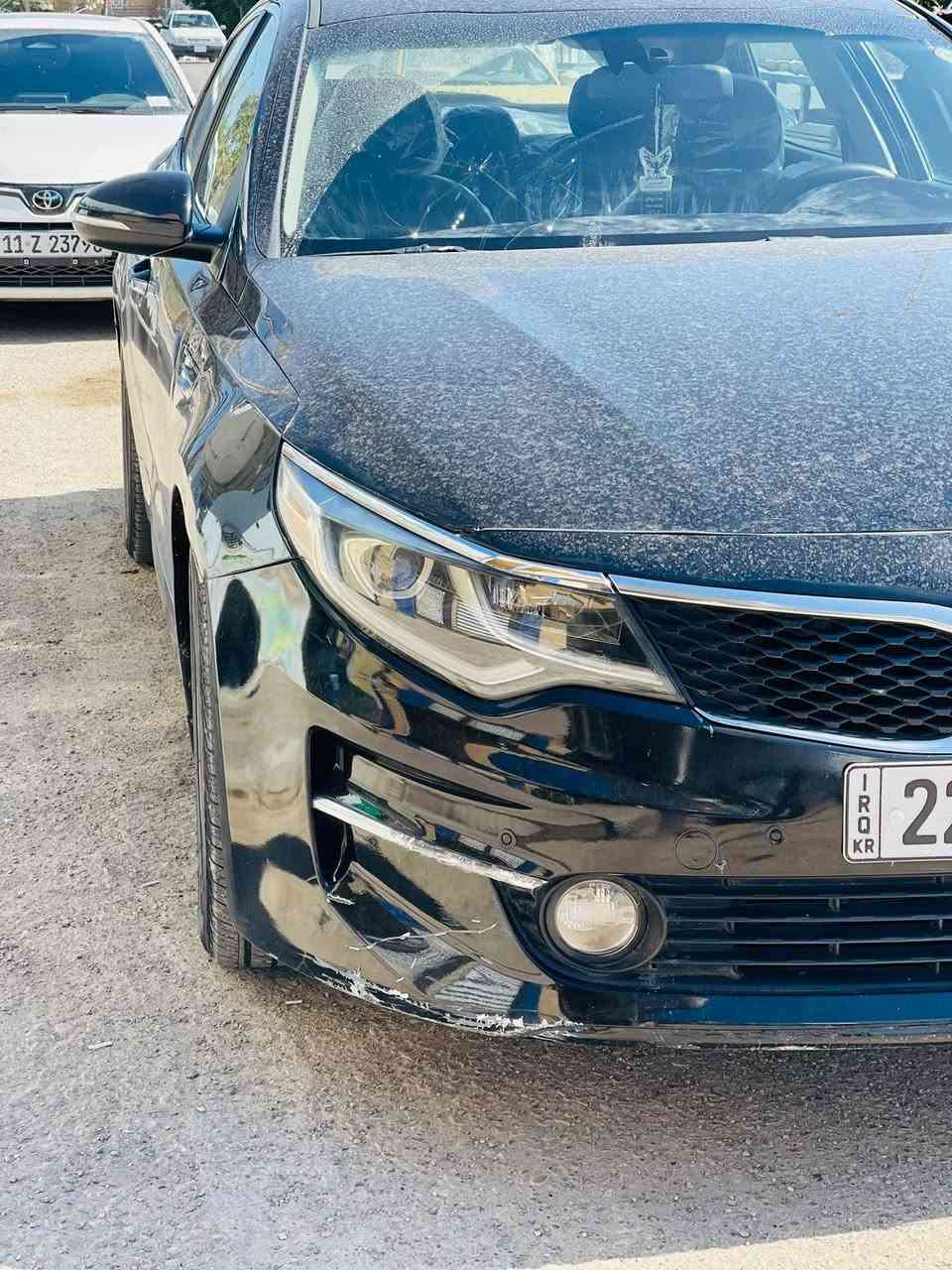 السلام عليكم كيا اوبتيما موديل 16 السياره جاهزه من كلشي مكينه كير حداديه تخم تاير تبريد تدفئه رقم شمالي السياره حلوه بمعنه الكلمه السياره بدون حادث فقط كلير بالجاملغات الخلفيه صور الحادث مرفق بالمنشور مكان السياره واسط الكوت مركز المدينه رقم الهاتف (***********)
