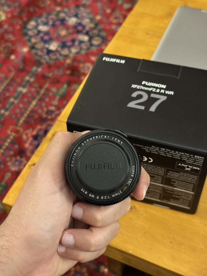 للبيع عدسة فوجي f2.8/xf27mm
السعر ٣٩٠ الف
للتواصل /***********
عندي توصيل لكل العراق
