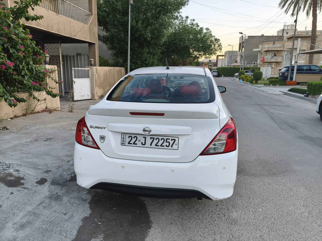 السلام عليكم سني ٢٠٢٣ رقم اربيل بسمي تحويل ثاني يوم سياره جديده مكفوله من ضربه وصبغ عده شبر بارد مكينه كير مكفول تبريد معروف تبريده السني ثلاجه داخل جلد احمر وسود       كاعيه مدوشمه شاشه كامره سياره ماشيه ٤٢ الف قابل للزيادة مكاني بغداد زيونه السعر ١١٧ وبيه مجال *********** بي وات ساب اخوان غير موجود على النت
