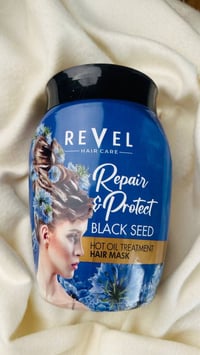 ماسك REVEL • حبة سوداء • ترميم الشعر