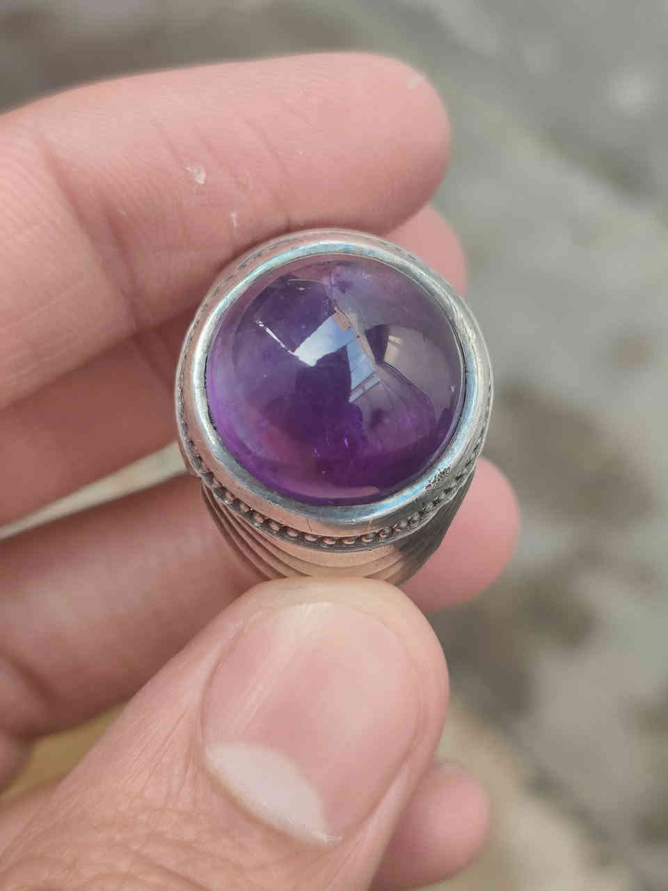 الي يحب يحجز يراسلنا على الواتساب  ( *********** ) 
او التواصل على الخاص 
اهلاً وسهلا ومرحبا بيكم 

💯 خاتم بحجر الجمشت الأصلي 💯
💢 ذات مظهـر وجـودة ممتـازة  💢
⭐  قـطـعـة تسـر النـاظـريـن  ⭐
💫 يـتـوفر خـدمـة تـوصـيـل لجـمـيـع مـحـافـظـات الـعـراق 💫
