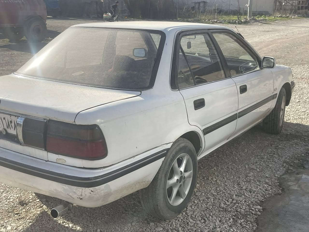 کرۆلا تۆماتیک ئاڕم پلاسیک سلێمانی مۆدێل ١٩٩٠ گێڕ و مەکینە بەشەر مەکینە بەخ گەرمی مەزبوت فڵجەو شت مەزبوت لێدراوی پێوە نیە مەسرەفی تیانیە تایەو شتی باشە لایت و شتی مەزبوت 
شوێن :بازیان 
٢٥ گەڵاو معامەلە 
***********
