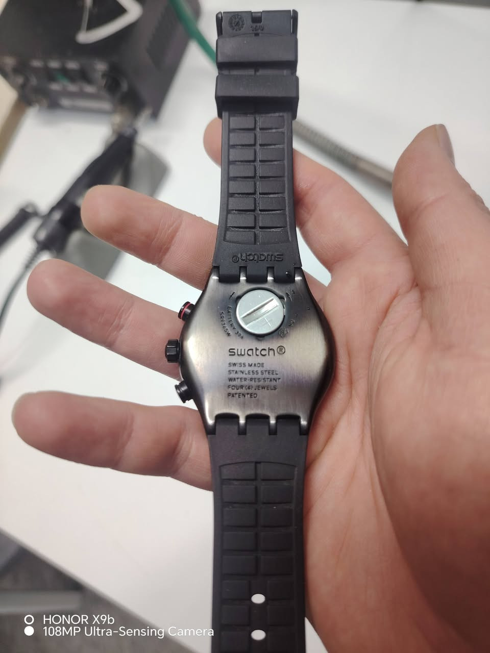 Swatch  black is back 43Mm قطرها ٤٣
كرونوغراف

كالجديدة

سير ربر مريح جداً

منفذ للتاريخ

ساعة جذابة جداً

سعر ١٣٠ الف

للحجز على الخاص


**إذا كنت صاحب هذا الإعلان وتريد حذفه لأي سبب، رجاءا أرسل رسالة إلى الدعم الفني**