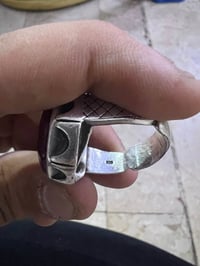 محبس • عقيق يماني • فضة ٩٢٥