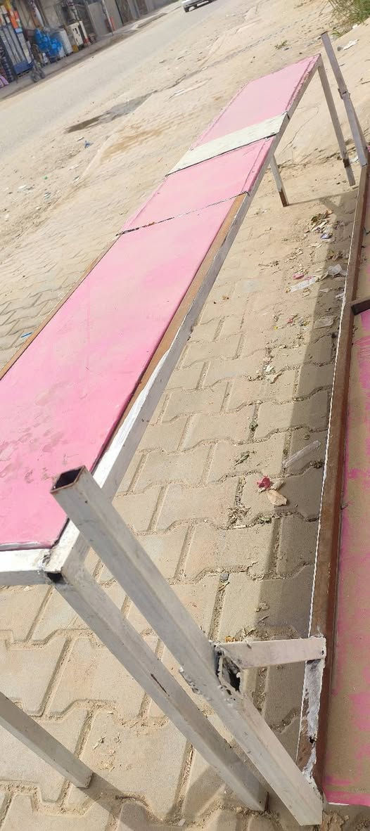 ميوزه عدد 2
طوال الواحد مترين ونص وارتفاع 55 سانتيم 
سعر الميز الواحد ب25 
مكانهن جبله قرب تقاطع مستشفى الامام علي ع


**إذا كنت صاحب هذا الإعلان وتريد حذفه لأي سبب، رجاءا أرسل رسالة إلى الدعم الفني**