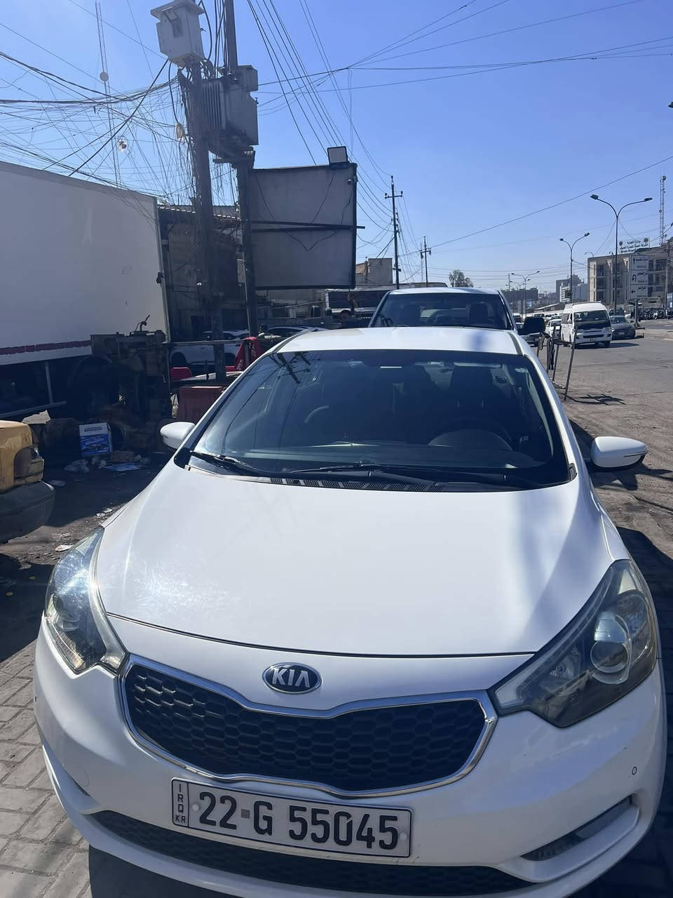 للبيع سيراتو 2015 خليجي بيهة نص دعامية صبغ فقط 
لد امامي خلفي 
تحكم ستيرن 
رقم اربيل تحويل مباشر 
سيارة جديد بكل معنى الكلمة 
محرك 1600 
سعرها 129 وبيها مجال حك الجية 
مكانها بالرصافة 
0774376850


**إذا كنت صاحب هذا الإعلان وتريد حذفه لأي سبب، رجاءا أرسل رسالة إلى الدعم الفني**