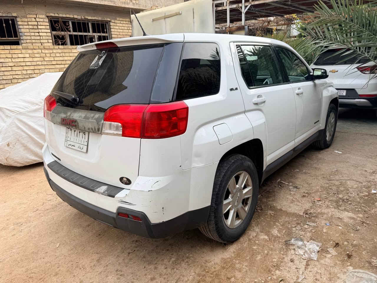 GMC تيران موديل 13 حادثها جاملغ وبنيد 
اني مستوردها صارلها 10 سنوات عندي 
مكينه حداديه خير من الله 
*********** 
سعر 125 كربلاء, العراق
