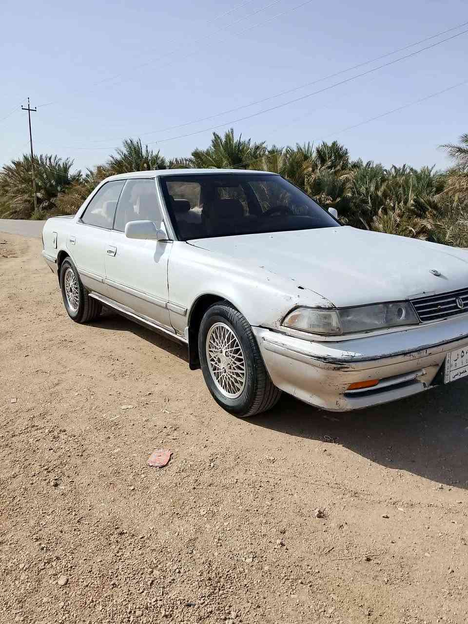 السلام عليكم
سياره مارك للبيع 
موديل91
مكفوله 
محرك جديد 
حداديه جديده
دشبول جديد
بطاين جدد 
تواير جدد
ويل كب جديد
كهربائيّة كلهه شغاله
طبلون حماوه بانزين رون سرعه
بسمي مداور ثانيوم 
رقمهه مثنى

السعر38وبيهه مجال قليل
مكان السياره السماوه قضاء الخضر
الستفسار على رقم الهاتف 
***********
