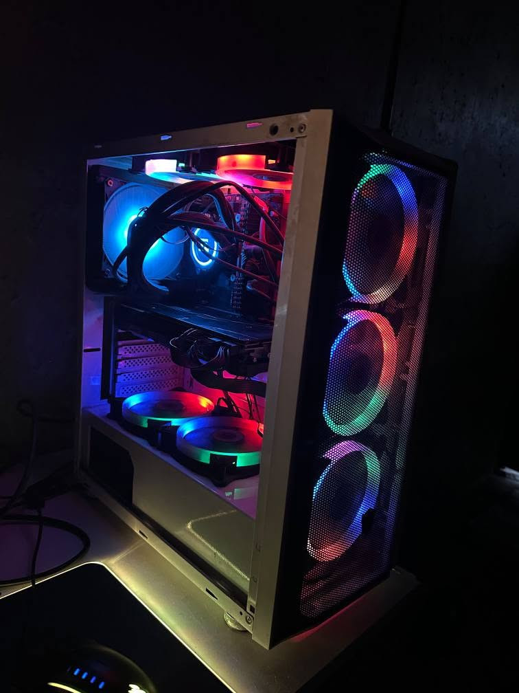 السلام عليكم 
كيس تجميعة للبيع المواصفات :
2080 حرارته متعبر 75
i7 10700
SSD 250 
HHD 1 TB
تبريد مائي
كيس 8 فان  
البور سبلاي w650
رامات ١٦ DDR4
بدون قطعة الكيس الجانبية 
السعر 800 الف وبيه مجال
المكان بغداد مدينة الصدر بغداد, العراق


**إذا كنت صاحب هذا الإعلان وتريد حذفه لأي سبب، رجاءا أرسل رسالة إلى الدعم الفني**
