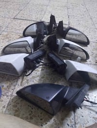 مرايات جانبية • امبالا قديم • أسود سلفر شمباني