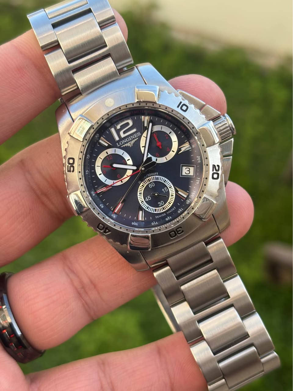 سلام عليكم

لونجين كونوكيست كرونوغراف اصلي 

-نظافه ممتازه جدا مع كافه ملحقاته 

-سعر الساعه 465 دولار 

------------------------------------

‎للاستفسار *********** بغداد, العراق
