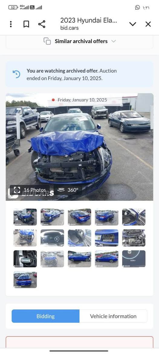 النترا 23 وارد امريكي 
السعر 153
رقم بصره بأسمي 
لون ازرق جويتي 
محرك 2000 دوش اقتصادي
بصمة
تشغيل عن بعد 

كير أوتوماتيك

كاميرة خلفية 

تحكمات ستيرن 

دخول ذكي 

رادار

ماشية 51 الف كيلو قابل للزيادة

حادثها بنيد فقط الحادث مرفقة ويه الصور 

ايرباك دركة فقط 

العنوان البصره القبله

*********** البصرة, العراق
