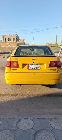 للبيع شيري كوين اصفر موديل 2010 رقم بغداد انكليزي مصفره هيئه وغرامات ب...