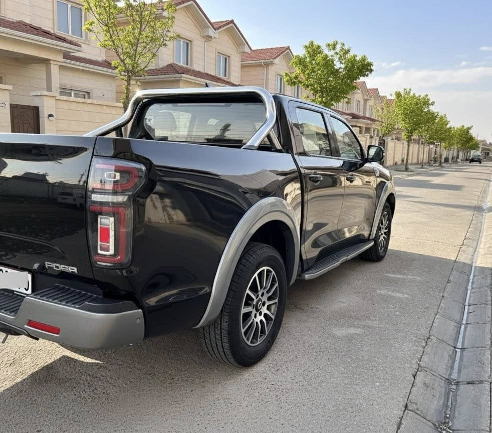 GWM POER 2021 بانزين
فول مواصفات
اوتوبارك + فتحة

سيارة استخدام شخصي و كل
السيرفس بالشركة،

سنوية جديد لحد ٢٠٣١
تخم تاير اصلي جديد

السعر ١٧٨٠٠

***********
