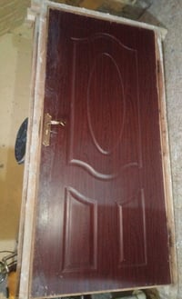 باب خشب • 3 بيبان • سوك المسطر