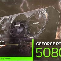 RTX 5080 INNO3D كارت شاشة للبيع نضافة 100%  داخل الضمان مكاني الكرادة ...