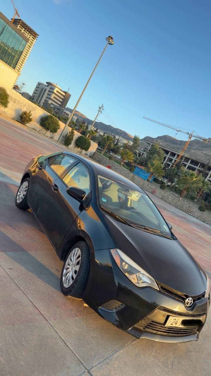 تويوتا كرولا 2015 
مواصفات معروف  
صبخ.— بس بوند بخ بدون دواخل بدون ارباگاد ابد 
گير + محرك = شرط بدون اي خلل 
رقم و سنوي جديد يعني بس تحويل اسم 
بيع و مراوس اكو 🔁🔀 
سعرها كلش رخيص ==123 $ == 🙀
واتساب —*********** دهوك, العراق
