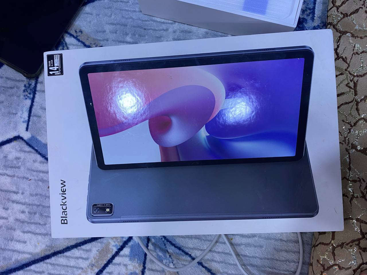 ايباد بلاك فيو Tab16 👾
للبيع
الواصفات: 
الذاكرة 256
الرام 8+6 
بطاريه 7680 امبير
حجم الشاشة 10.95 
ملحقات: 
شاحنة اصلية مالتو + الكارتون 
السعر 180 الف دينار او بي مجال  
المكان:  موصل_ناحية برطلة 
للاستفسار ع الرقم 📞
***********
