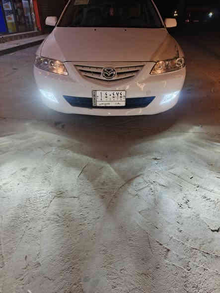 السلام عليكم للبيع مازدا 2006 خليجي بها قطع صبغ جير محرك جديد صدر جديد سعر 65 بيها مجال***********
