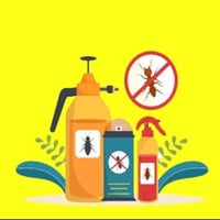 مكافه جميع البيوت المصابه والغير مصابه للوقايه باجود انوع المبيدات للح...