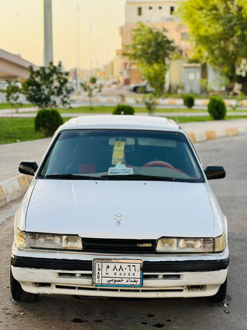 سلام عليكم للبيع مازدا 626  موديل 1991رقم بغداد كير اوتماتيك شرط محرك 8بخ شرط تبريد شغال تدفئه صدر جديد سياره بدون حادث وجاهزه اي نقص مابيها السعر 36 وبيها مجال المكان تكريت للاتصال ***********
