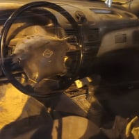 سياره نيسان سني ياباني مديل 2000ضربه بالجاملغ الخلفي جهة اليمين صفره ب...
